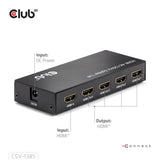 Club3D CSV-1385 4-Port HDMI Splitter 4K 120Hz