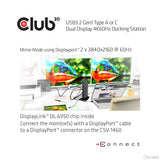 Club 3D CSV-1460 USB 3.2 gen 1 Dockingstation