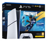 Sony PlayStation 5 Digital Edition - Fortnite Flowering Chaos Bundle 825 GB Wi-Fi Sort, Hvid Fabriksny