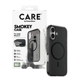 PanzerGlass CARE by Flagship Case Urban Explorer Smokey w. Black MagSafe iPhone 17 Beskyttelsescover Sort Fabriksny