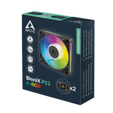 Arctic BioniX P12 A-RGB 1-pack Sort 120 mm
