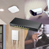 Zyxel GS1915 Series GS1915-8EP Switch 8-porte Gigabit PoE+