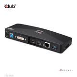 Club 3D CSV-3103D 9-in-one USB 3.2 Gen1 Dockingstation Sort