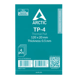 ARCTIC TP-4 Termisk pad 4-pack Grå