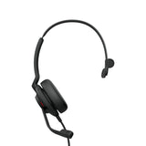 Jabra Evolve2 30 MS Mono Kablet Høretelefoner Sort