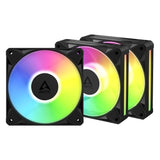 Arctic BioniX P14 A-RGB 3-pack Sort 140 mm