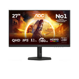 AOC Gaming Q27G4XF 27 Fast IPS 2560 x 1440 (2K) HDMI DisplayPort 180Hz