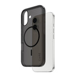 PanzerGlass CARE by Flagship Case Urban Explorer Smokey w. Black MagSafe iPhone 17 Beskyttelsescover Sort Fabriksny