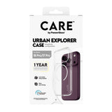 CARE by PanzerGlass Urban Explorer Beskyttelsescover Polycarbonat (PC) Termoplastisk polyuretan (TPU) Hvid Transparent F
