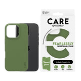 PanzerGlass CARE Fashionable Case til iPhone 16 Pro Grøn Fabriksny