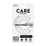 PanzerGlass CARE Urban Combat Case Magsafe Hvid til Apple iPhone 16 Plus Fabriksny