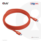 Club 3D CAC-1513 USB-C 240W kabel 3m Orange