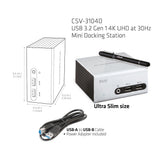 Club 3D CSV-3104D 8-in-1 USB gen 1 Dockingstation