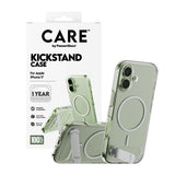 CARE by PanzerGlass® Feature Case Transparent Kickstand iPhone 17 Fabriksny