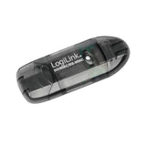 LogiLink Cardreader USB 2.0 Stick for SD/MMC Kortlæser USB 2.0