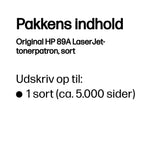 HP 89A Sort 5000 sider Toner CF289A