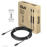 Club 3D CAC-1535 USB-C til DisplayPort 1.4 kabel 5m Sort