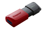 Kingston DataTraveler Exodia M 128GB USB 3.2 Gen 1 USB stick Sort Rød