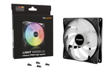 be quiet! Light Wings LX Fan 1-pack Sort 140 mm