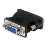 StarTech.com DVI to VGA Cable Adapter - Black - M/F - DVI-I to VGA Converter Adapter (DVIVGAMFBK) VGA-adapter Sort