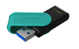 Kingston DataTraveler Exodia S 128GB USB 3.2 Gen 1 USB stick Sort Grøn