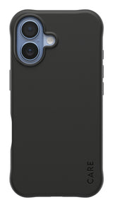 CARE by PanzerGlass Fashionable Case Samba Beskyttelsescover til iPhone 17 Sort Fabriksny