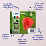 Epson 29XL Multipack Sort Gul Cyan Magenta Blæk C13T29964012