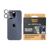 PanzerGlass PicturePerfect for Apple 15 Pro/15 Pro Max - Black Fabriksny