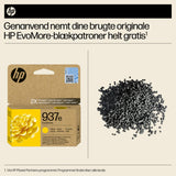 HP 937e EvoMore Gul 1650 sider Blæk
