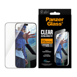 PanzerGlass Clear Ultra-Wide Skærmbeskytter til iPhone 18 Pro Max Fabriksny