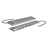 LogiLink UA0373 Laptop docking station Compatible with Universal USB-C® powered, Built-in card reader Fabriksny