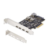 StarTech.com 5-Port USB PCIe Card, USB 3.2 10Gbps, PCI Express Card with 4x USB-C Ports, 1x USB-A Internal Port, USB PCI