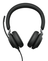 Jabra Evolve2 40 SE MS Stereo Kablet Høretelefoner Sort