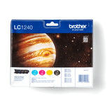 Brother LC 1240 Value Pack Sort Gul Cyan Magenta 600 sider Blæk