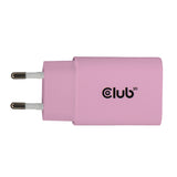Club 3D CAC-3021 30Watt Strømforsyningsadapter Pink 2 stk.