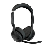 Jabra Evolve2 55 UC Stereo Trådløs Høretelefoner Sort Fabriksny