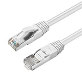 goobay CAT 6 Pairs in metal foil = PiMF (ledningspar i afskærmende folie) 2m Netværkskabel Hvid