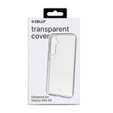 Celly Gelskin Beskyttelsescover til Samsung Galaxy A55 5G Transparent Fabriksny
