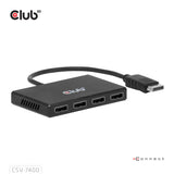 Club 3D CSV-7400 MST Hub 1x DisplayPort -> 4x DisplayPort