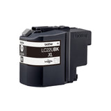 Brother LC 22UBK Sort 2400 sider Blæk