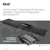Club 3D CSV-1566 14-in-1 USB 3.2 Gen 1 Dockingstation