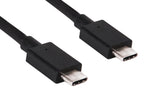 Club 3D CAC-1522 USB-C Gen 2 kabel 0.8m Sort