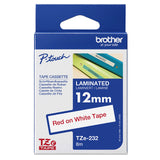 Brother TZe 232 Lamineret bånd (1,2 cm x 8 m) 1kassette(r)
