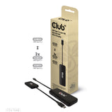 Club3D CSV-1548 USB-C Hub 4 porte 100W Sort
