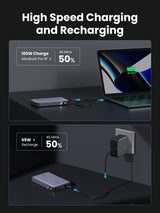 Ugreen Nexode Powerbank 20000mAh Grå