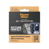 PanzerGlass PicturePerfect for Apple 15 Pro/15 Pro Max - Black Fabriksny
