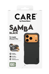 CARE by PanzerGlass® Fashionable Case Samba Black iPhone 17 Pro Fabriksny