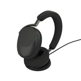 Jabra Evolve3 85 MS Trådløs Kablet Høretelefoner Sort Fabriksny