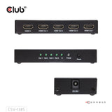 Club3D CSV-1385 4-Port HDMI Splitter 4K 120Hz