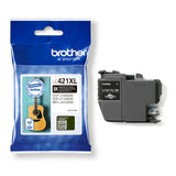 Brother LC 421XLBK Sort 500 sider Blæk